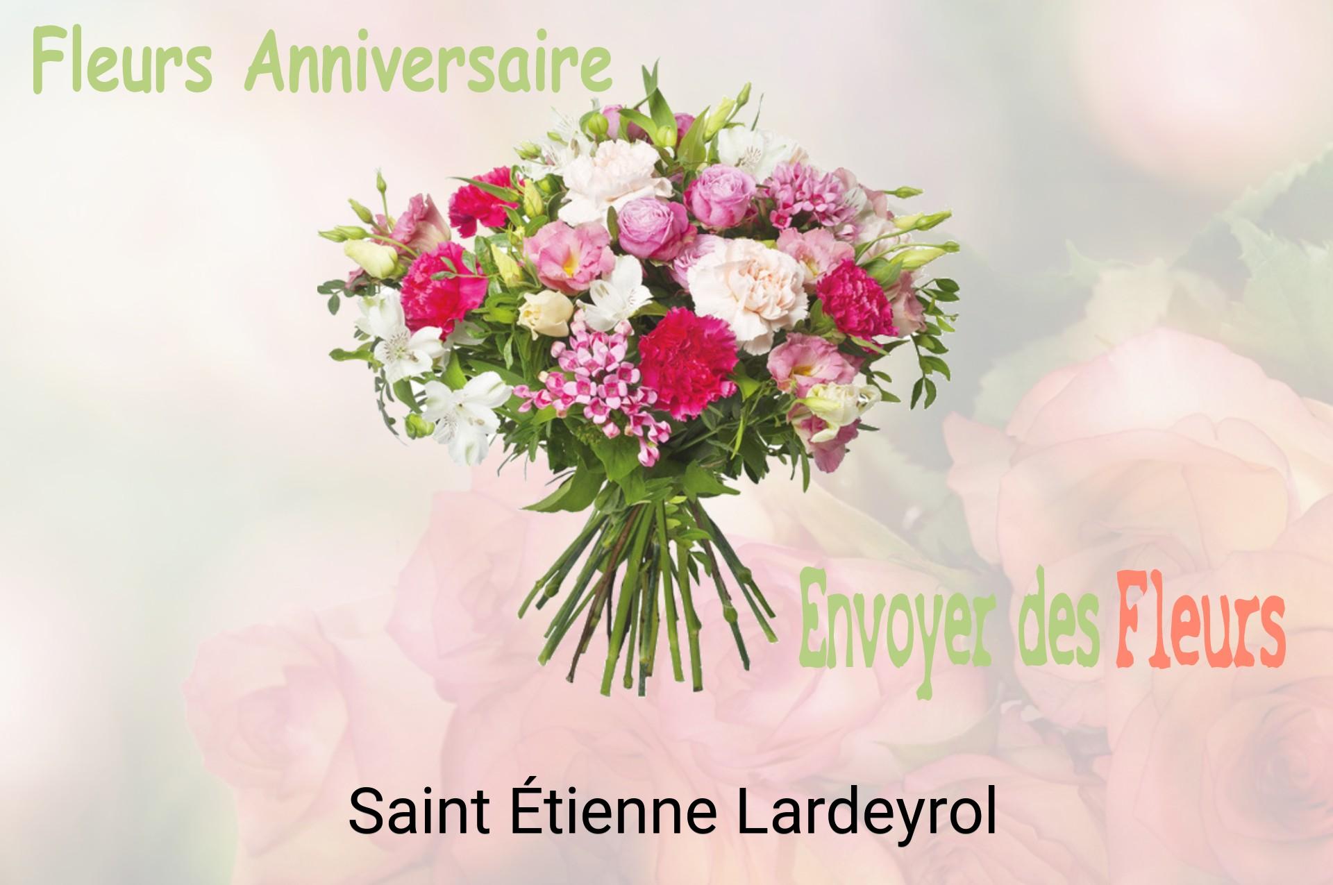 Bouquet de fleurs d’anniversaire livré à Saint-Étienne-Lardeyrol