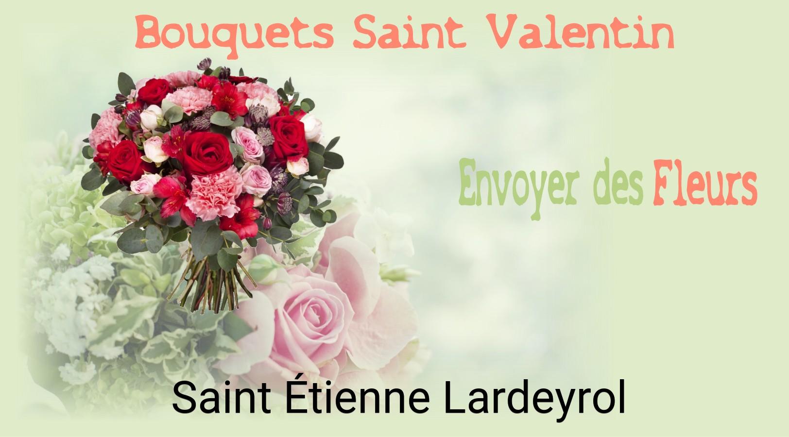 Roses de Saint-Valentin livrées à Saint-Étienne-Lardeyrol